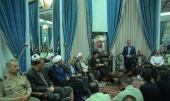 Members from central headquarters of Imam Khomeini`s commemoration meet Seyyed Hassan Khomeini