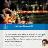 Terror and terrorism in Imam Khomeini`s quotes