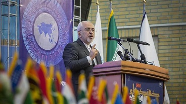 Iran foreign minister urges dialog in a world typified by elimination, 