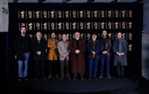 A gathering discusses documentary film "Lady Ghods-i-Iran" with presence of contributors and media men at the 36th Fajr International Film Festival