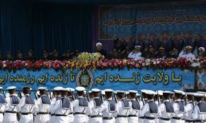 Ceremony close to Imam Khomeini’s mausoleum marks national military day 