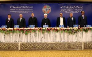 Iran hosted Speakers` Conference on the challenge of terrorism and inter-regional connectivity in December. The summit was attended by parliament heads from Iran, Russia, China, Turkey, Pakistan and Afghanistan. Iranian President Hassan Rouhani was also present at the summit.