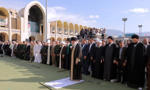 The leader set to lead congregational prayers of Eid al-Fitr at Tehran`s grand Mosalla site