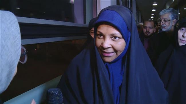 Press TV anchor Marzieh Hashemi arrives in Iran after detention in US