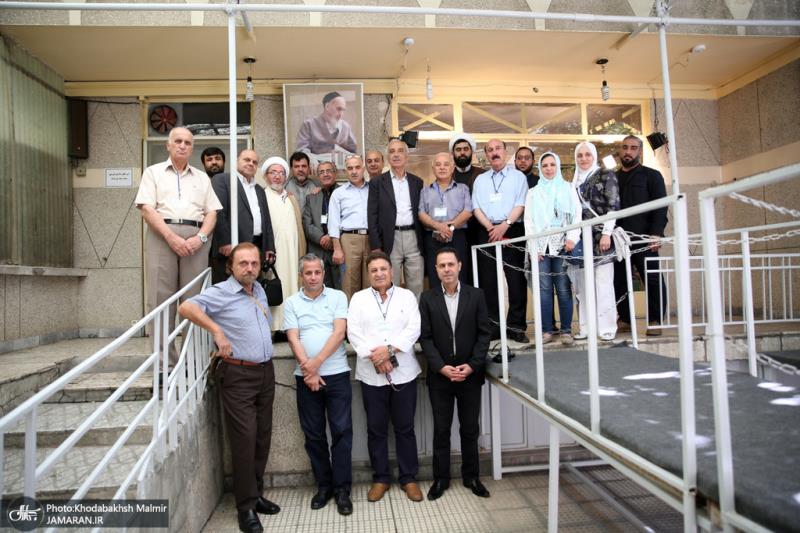 A group of Syrian professors from various universities visit Jamaran 