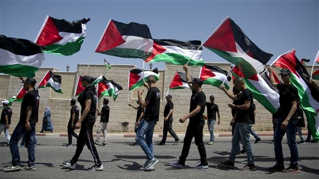 Palestinians stage massive anti-Israeli rallies on Nakba Day 