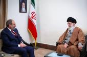 Armenian prime minister meets the leader of Islamic Revolution