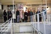 Foreign tourists visit historic residence of Imam Khomeini in Jamaran 