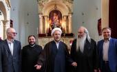 Ali Younesi’s meeting with the Archbishop of Armenians