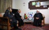 President Hassan Rouhani met with the family of Armenian martyr Alfred Gabri in Tehran