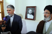 Minister of Culture and Islamic Guidance visits Imam Khomeini’s historic ancestral residence in Khomein