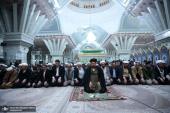 A group of Afghan immigrants meet Seyyed Hassan Khomeini