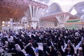 The believers and faithful reciting `Arafah supplication at Imam Khomeini`s holy mausoleum 