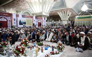 A ceremony held at Imam Khomeini’s holy shrine marking new Persian Year