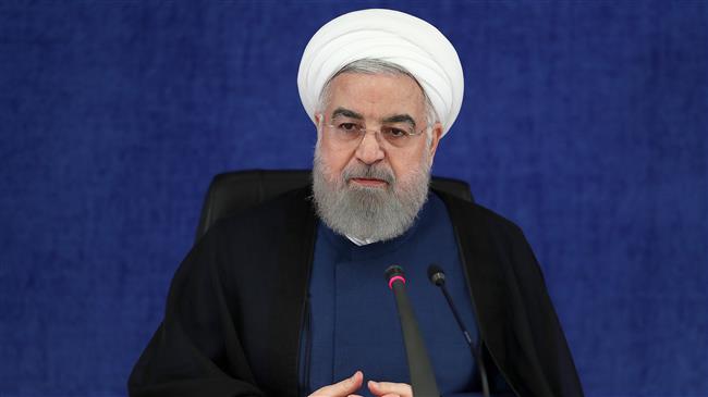 President Rouhani says sanctions have failed to break us