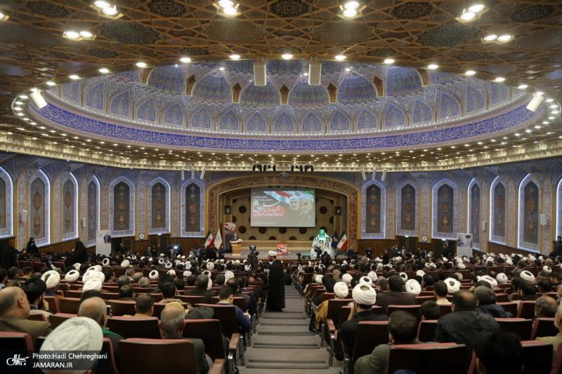 Ayatollah Makarim Shirazi organizes a ceremony to mark 40th days after martyrdom of Martyr Major General Qassem Soleimani