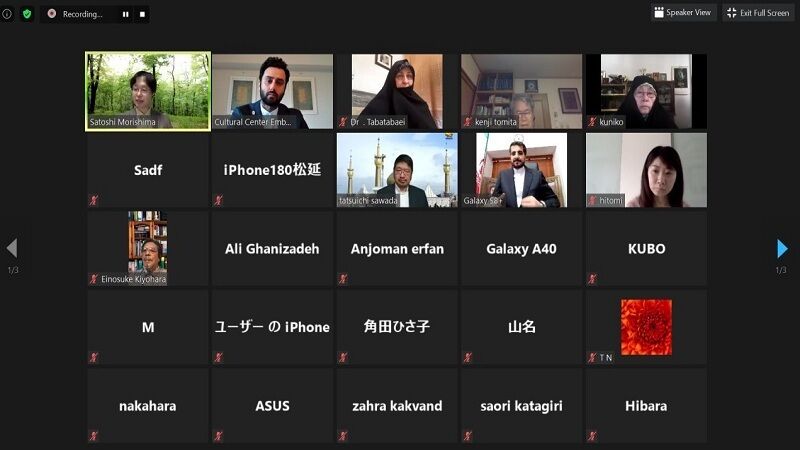 Virtual and online summit on Imam Khomeini held in Japan 