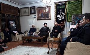 Seyyed Hassan Khomeini visits family of assassinated General Soleimani