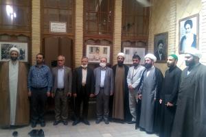 A visit by some Iranian consulate’s members to Imam’s historical house in Najaf