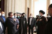 Selection managers and directors from Tehran Municipality meet Seyyed Hassan Khomeini, the grandson of the late founder of the Islamic Republic