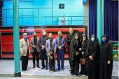 The night of poetry with theme of that "the Muharram and Safar have kept Islam alive" at Jamaran Hosseiniah