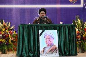 The fourth passing anniversary of late Ayatallah Rafsanjani held at holy mausoleum of Imam Khomeini 