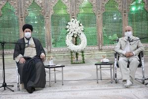 Head and members of city council pledge allegiance with Imam Khomeini`s ideals 