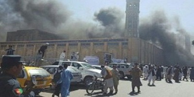 Over 50 killed in massive bomb blast claimed by Daesh at Shia mosque in Afghanistan’s Kunduz