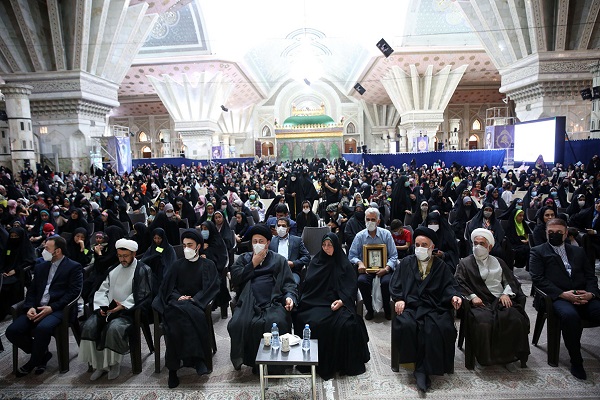 First gathering of `daughters of Rouhollah` at Imam`s holy mausoleum.