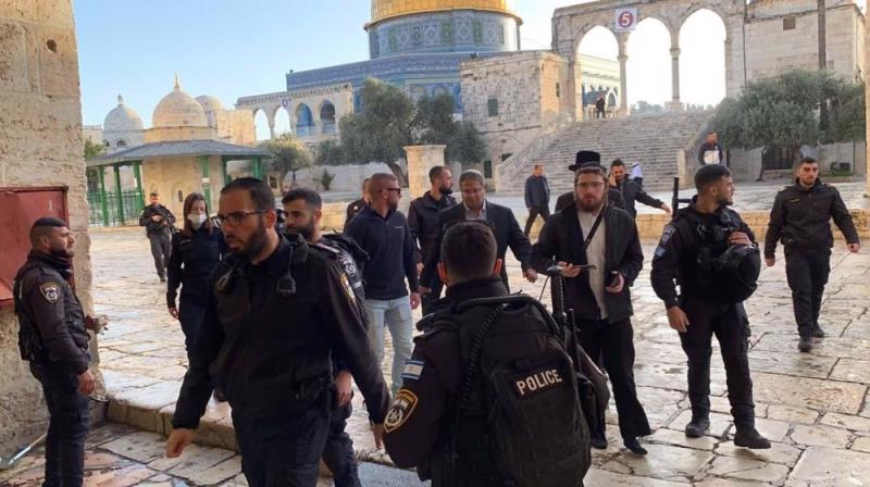 Israeli settlers storm al-Aqsa Mosque compound again in provocative move