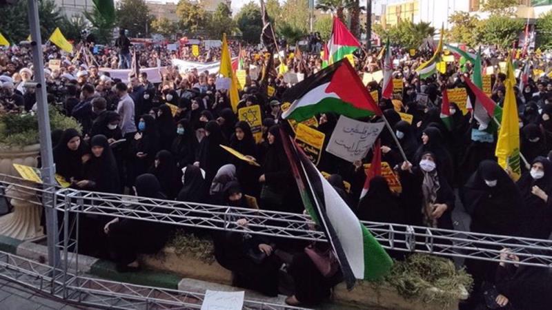 Iranians stage demonstration  to condemn Israel’s aggression on Gaza