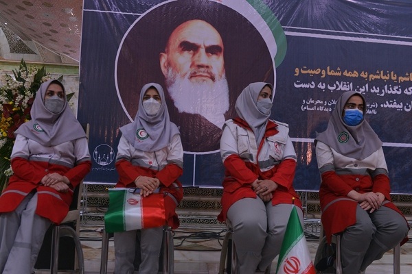 The ceremony at Imam Khomeini`s holy mausoleum honors his Feb.1 return to homeland from exile.