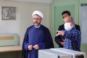 The head and directors of the institute for compilation and publication of Imam Khomeini`s works visit Jamaran complex  