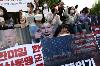 South Koreans protest Biden’s visit to Seoul 