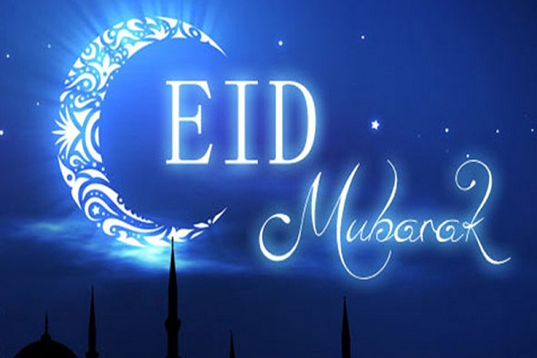 Happy Eid al-Fitr to all Muslims in the world.