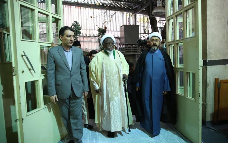  Sheikh Zakzaky`s visit to Hosseinieh Jamaran.