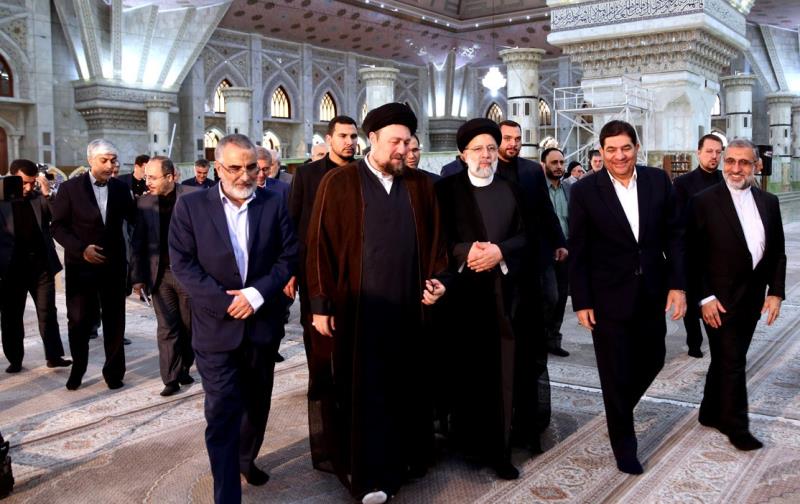 Iranian president, cabinet members pledge allegiance with ideals of Imam Khomeini