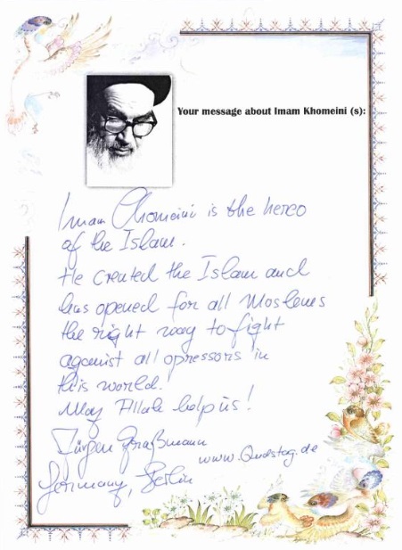 Imam Khomeini is the hero of  Islam