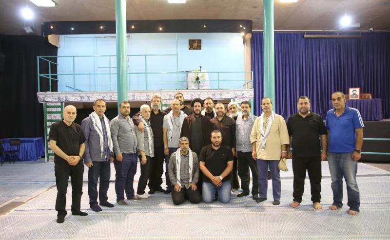 A group of Lebanese cultural activists visited Imam Khomeini`s house.