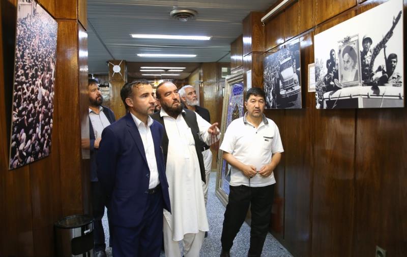 Collective visit of Afghanistan`s scientific and cultural personalities to Jamaran.