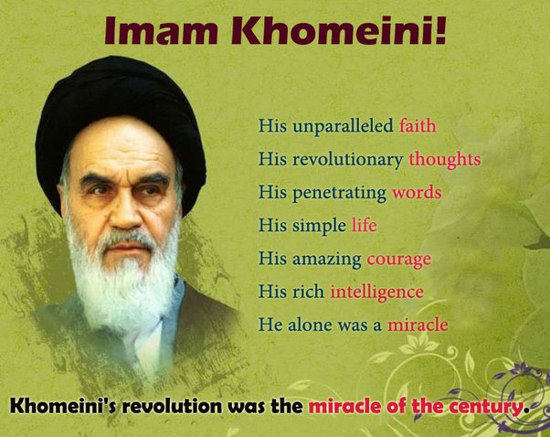 Imam Khomeini`s revolution was the miracle of century.