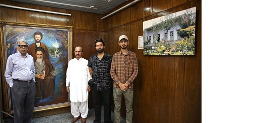Activists, members of various Indian media groups visit Imam’s residence, art gallery