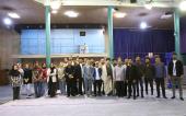 A group of Iraqi and Afghan students of Islamic Azad University  visit  to Jamaran