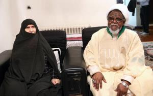 The meeting of Sheikh Zakzaky, the leader of the Islamic Movement of Nigeria, with the daughter of Imam Khomeini (PBUH)