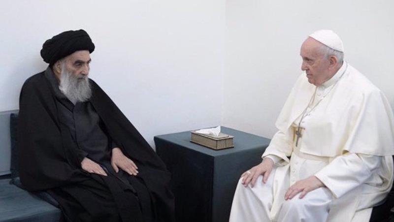 In letter to Pope, Ayatollah Sistani urges ‘concerted efforts’ to promote respect among followers of religions