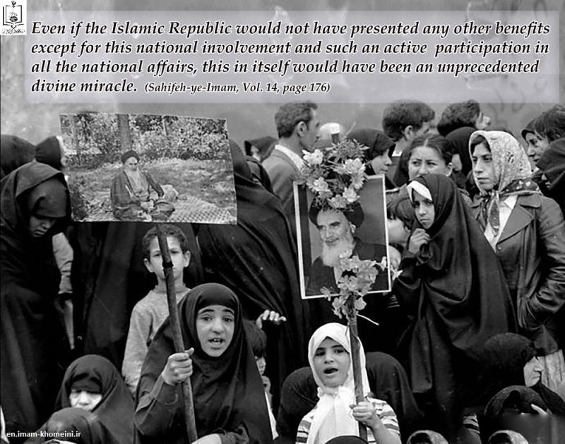 The Islamic Republic was an unprecedented divine miracle.