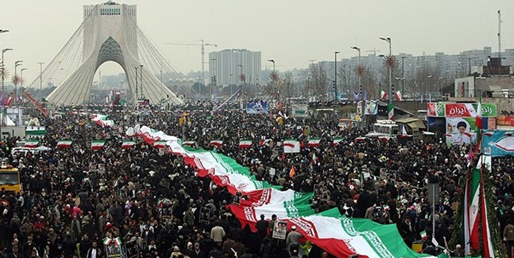 Iranians stage nationwide rallies to mark  45th anniversary of Islamic Revolution 