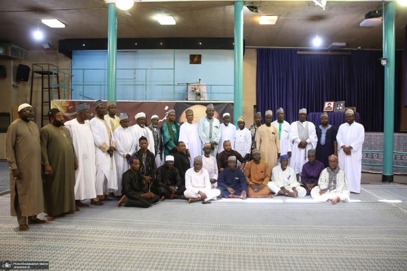 A collective of Nigerian scholars  visit to Jamaran