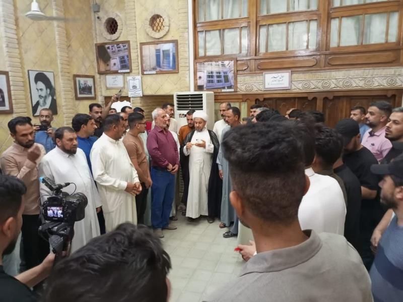 Groups of devotees, pilgrims and tourist from around globe visit Imam"s residence in holy city of Najaf
