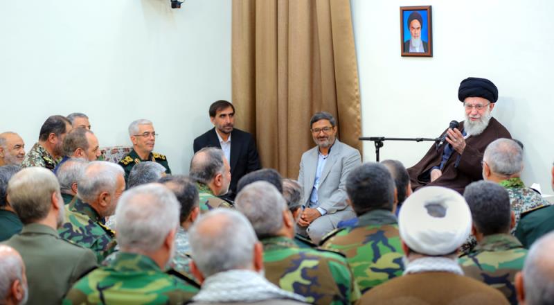 Leader says Iran`s Armed Forces display commendable image of strength, authority